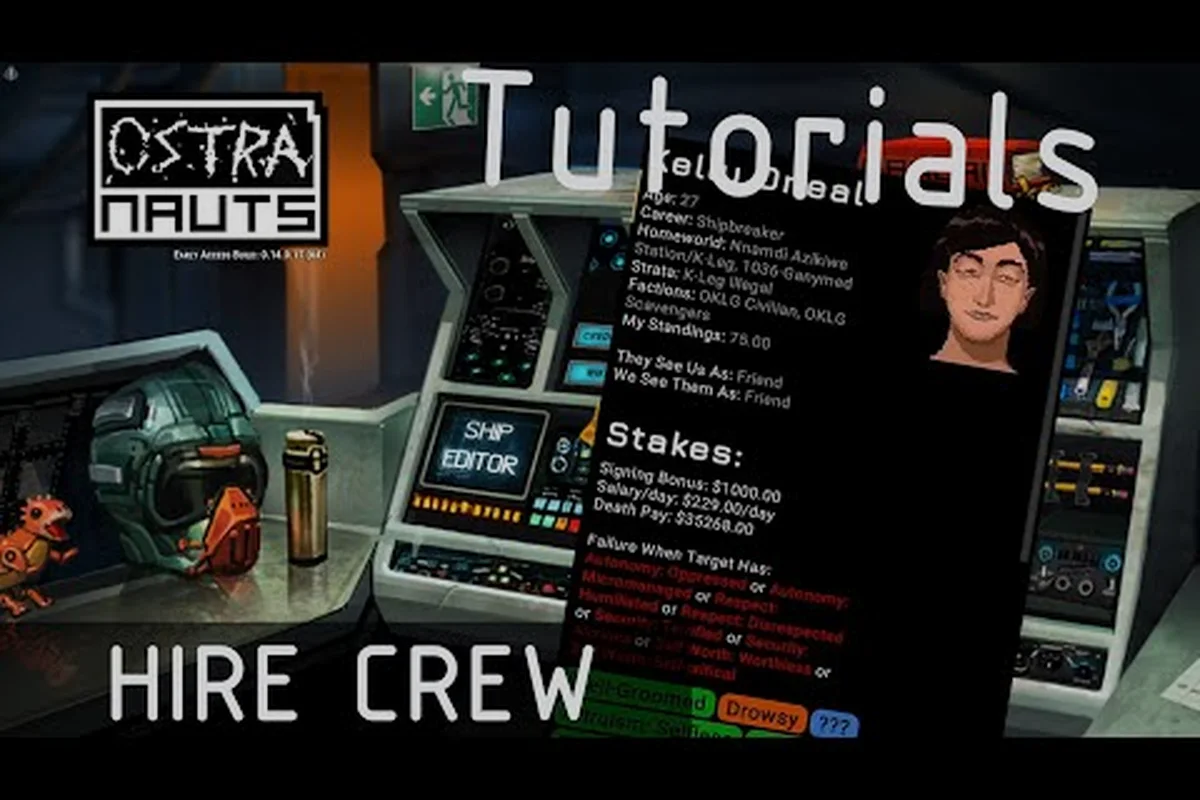 Ostranauts Crew Guide: Recruit, Train, and Retain Staff